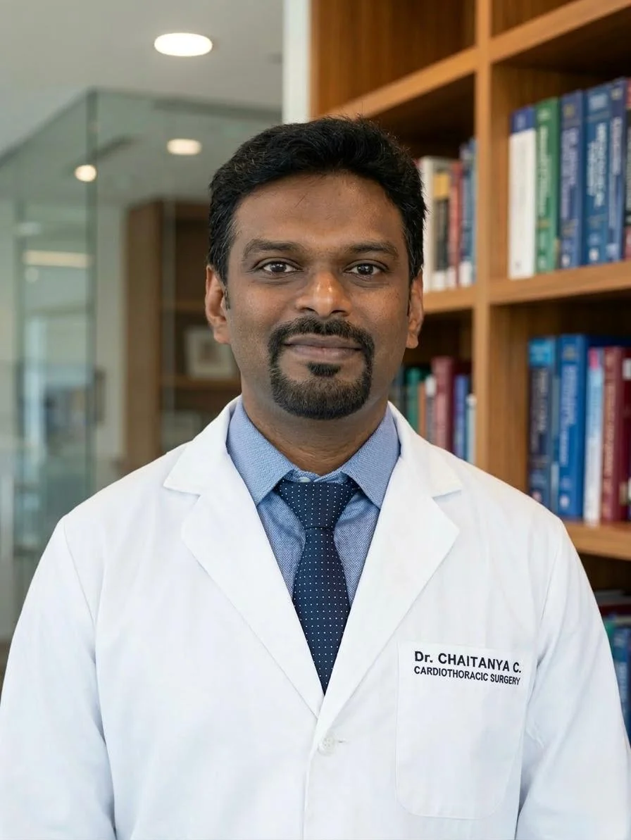 Dr. Chaitanya - Chief Cardiac Surgeon Profile